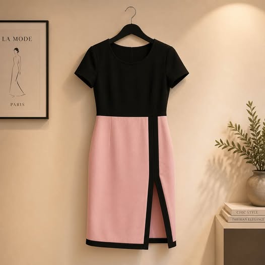 Fashion Nova Colorblock Sheath Dress – Size Medium | NWT - Beauty&Beyond