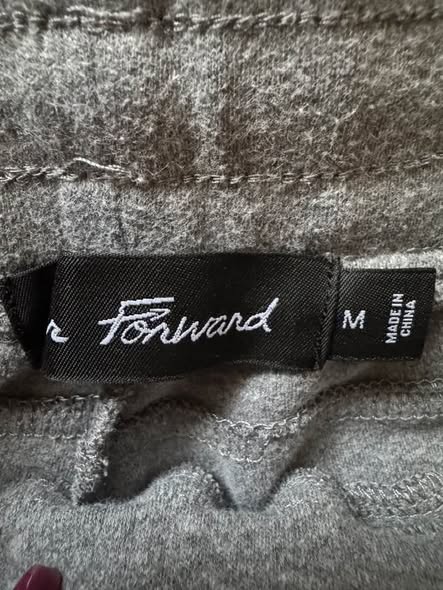 Forward Men's Gray Jogger Sweatpants – Size Medium