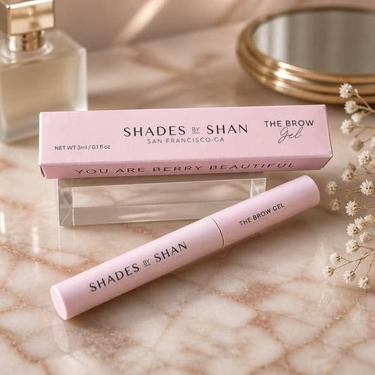 Shades by Shan The Brow Gel – Clear Brow Styling Gel (3ml / 0.1 fl oz) - Beauty&Beyond
