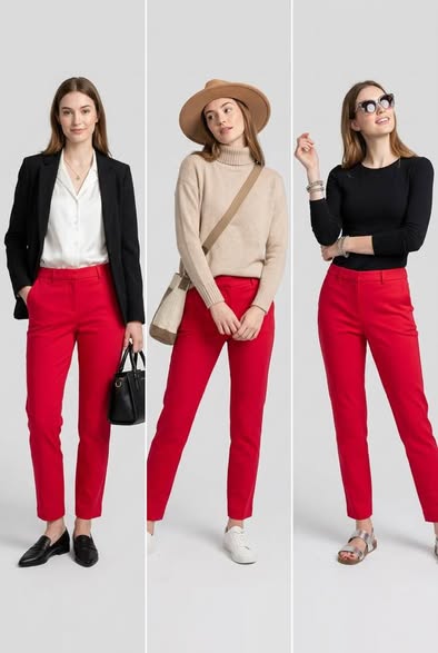 Old Navy Women's Straight Ankle Pants Size 6 Pink Stretch Career Casual