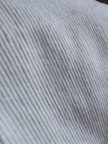 Ann Taylor Loft Casual Corner Petite Stretch White Corduroy Pants Women's 10P