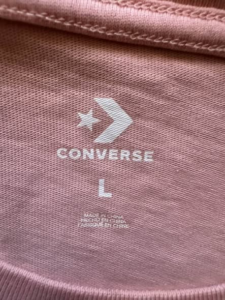 Converse Golf Le Fleur Salmon Pink Graphic T-Shirt Size Large
