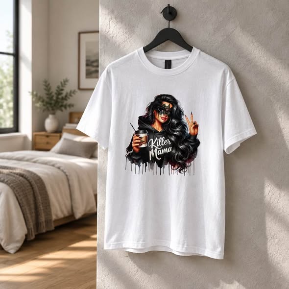Killer Mama Graphic T-Shirt – Size Medium