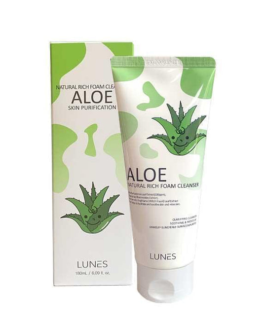 Aloe Vera Natural Rich Foam Cleanser