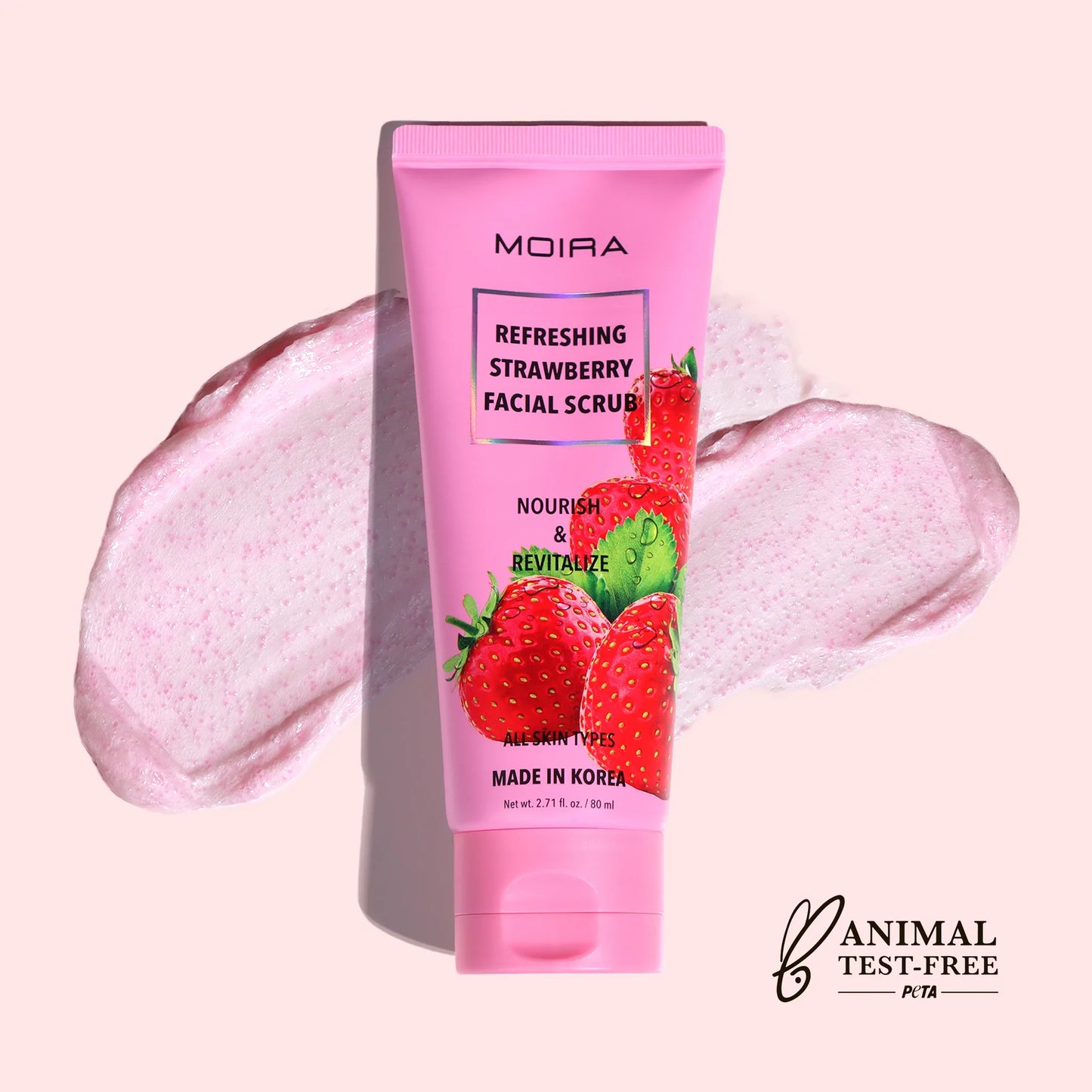 Refreshing Strawberry Facial Scrub