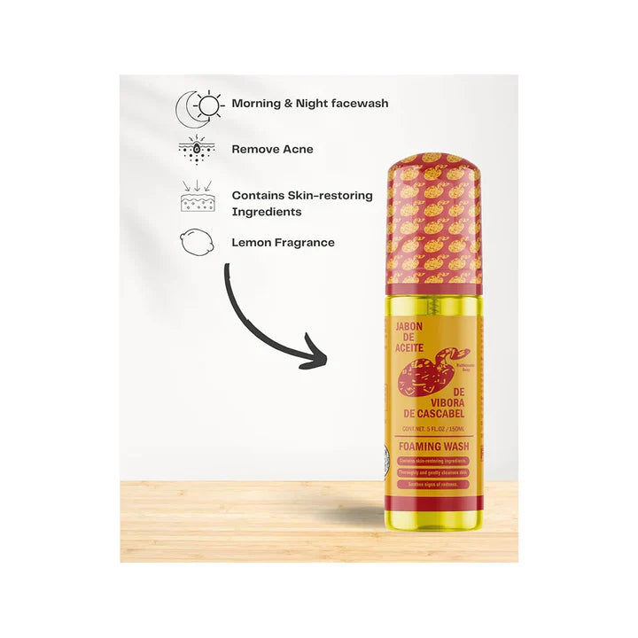 Vibora de Cascabel Foaming Wash 150ml - Beauty&Beyond