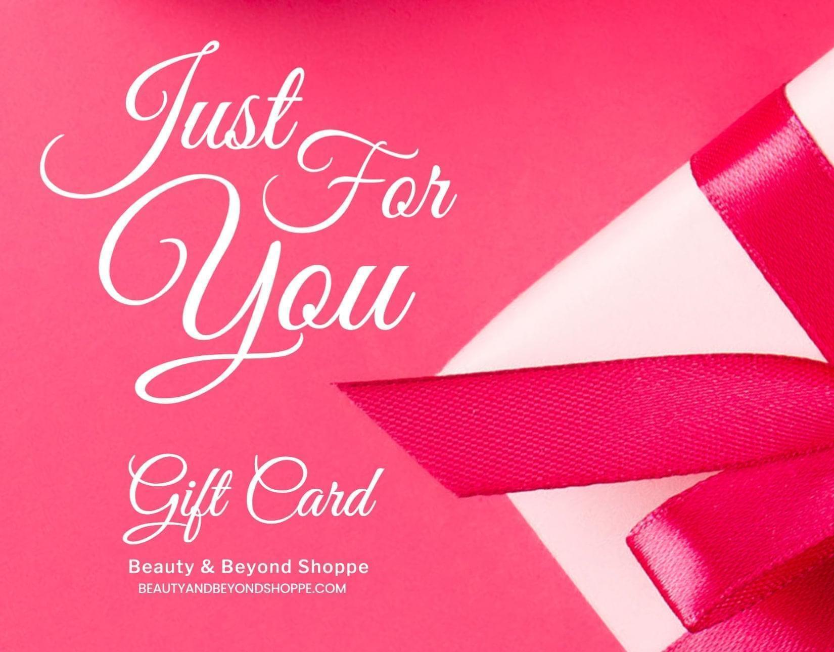 Beauty & Beyond Gift Card - Beauty&Beyond