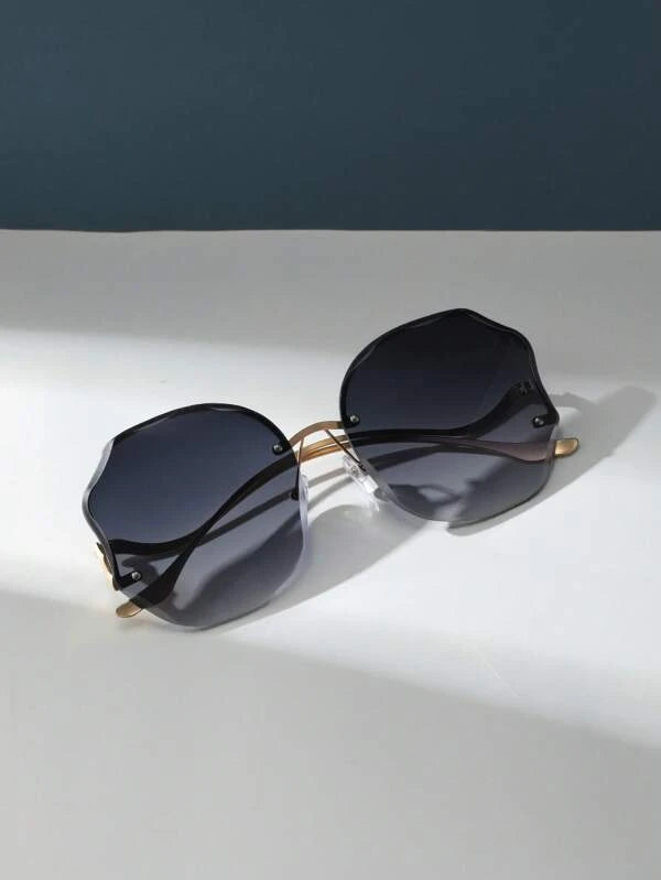 Ombre Rimless Sunglasses