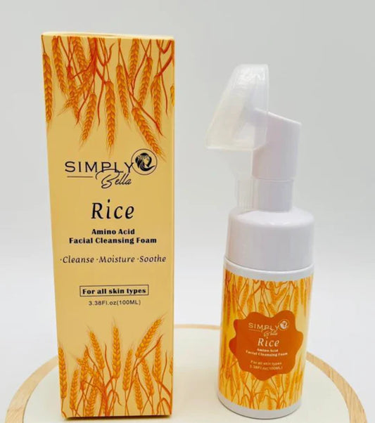 Rice Amino Acid Facial Cleansing Foam