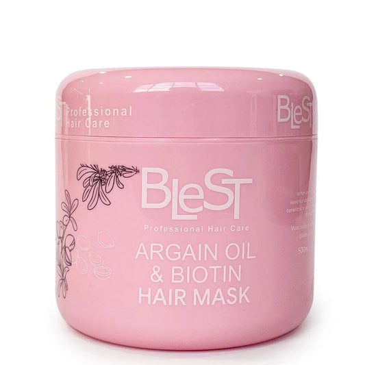 Blest Argan Oil & Biotin Hair Mask 500ml
