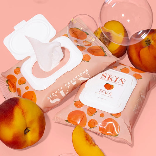 Makeup Remover Wipes Hydrating Peach
