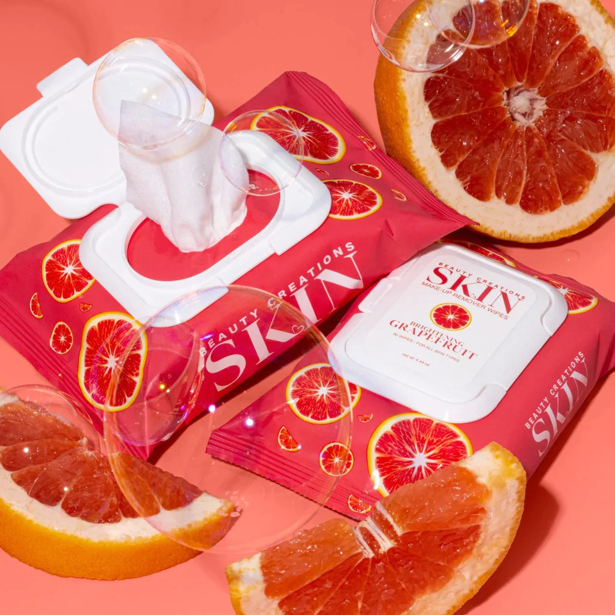 Makeup remover Wipes Brightening Grapefruit