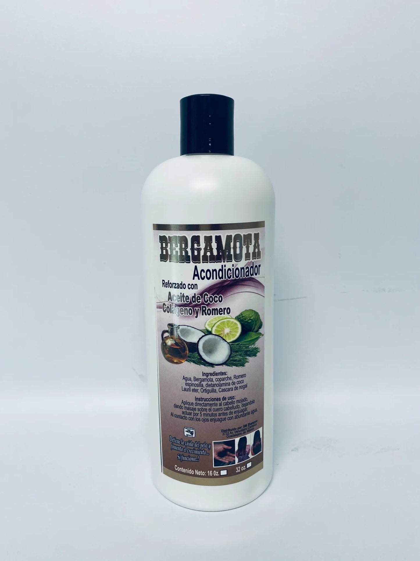 Bergamota Conditioner with Coconut oil