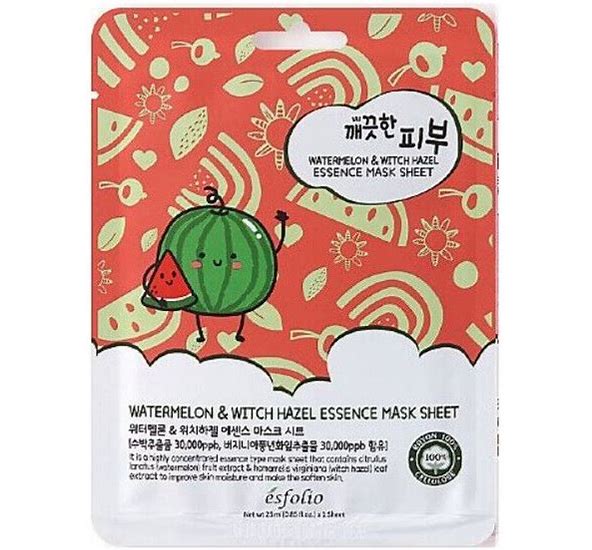 Watermelon & Witch Hazel Essence Mask