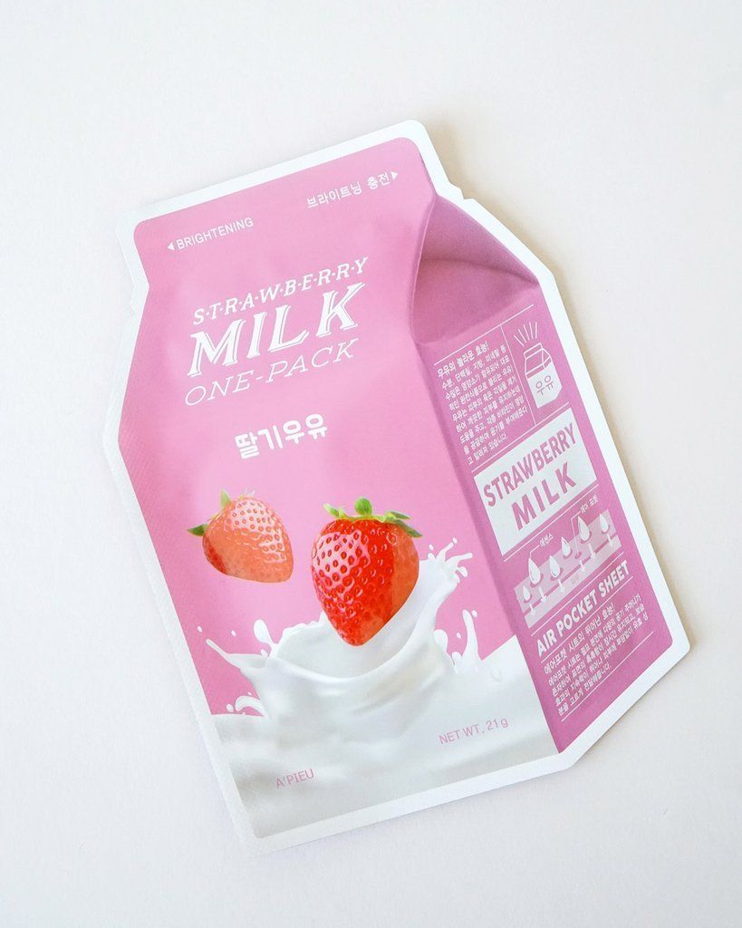 Sheet Mask Strawberry Milk - Beauty&Beyond
