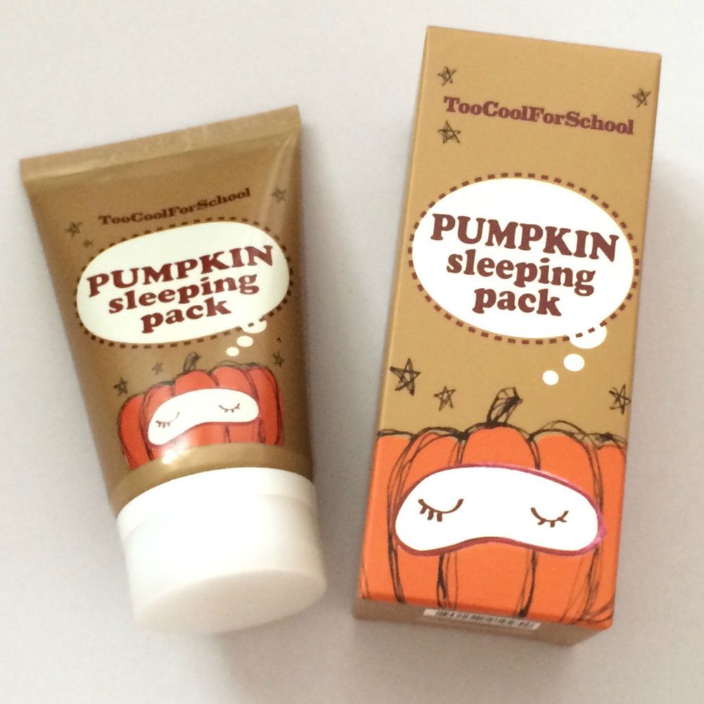 Pumpkin Sleeping Pack -exfolation-sleeping pack-sleeping mask-overnight cream