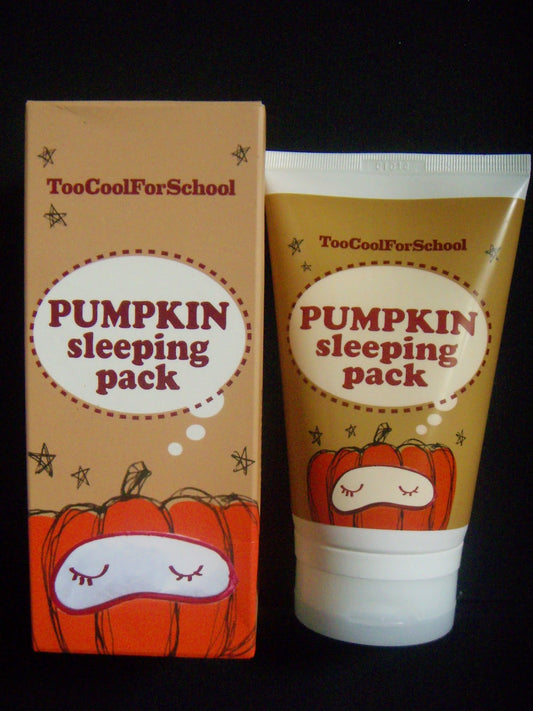 pumpkin sleeping mask- sleeping mask- exfoliator- exfoliate