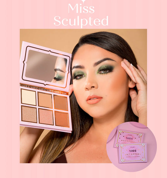 Miss Sculpted 6 color Highlighter And Contour Palette